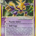 Alakazam Star 99/100 EX Crystal Guardians Gold Star Holofoil Pokémon Card