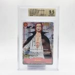 Beckett 9.5 Gem Mint Shanks Manga Art SEC - 2024 One Piece Premium Booster