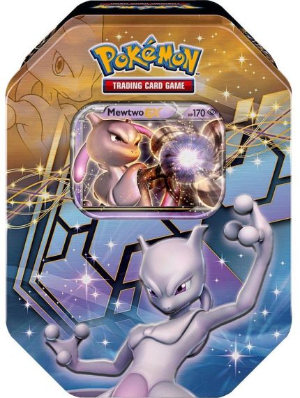 Black & White Mewtwo EX Collector's Tin Factory Sealed Pokémon TCG