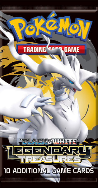 Black & White Legendary Treasures Booster Pack Factory Sealed Pokémon TCG