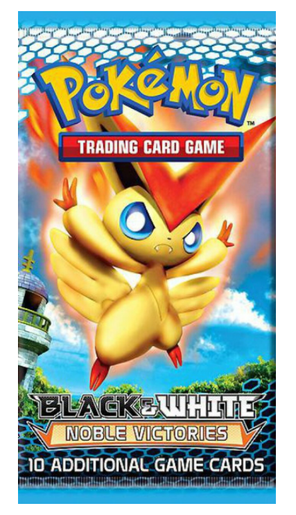 Pokémon Black & White Noble Victories Booster Pack Factory Sealed