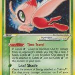 Celebi Star 100/100 EX Crystal Guardians Gold Star Holofoil Pokémon Card