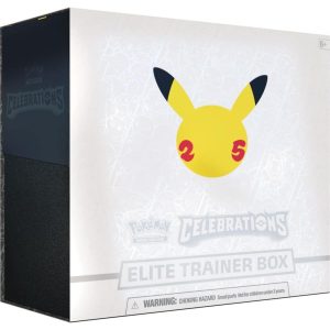 Pokémon Celebrations 25th Anniversary Elite Trainer Box Factory Sealed ETB