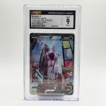 CGC 9 Mewtwo V Alt Art Minor Miscut Error - 2022 Pokémon GO