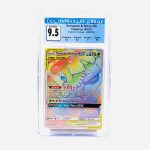 CGC 9.5 Venusaur & Snivy GC Rainbow Rare - 2019 Pokemon Cosmic Eclipse