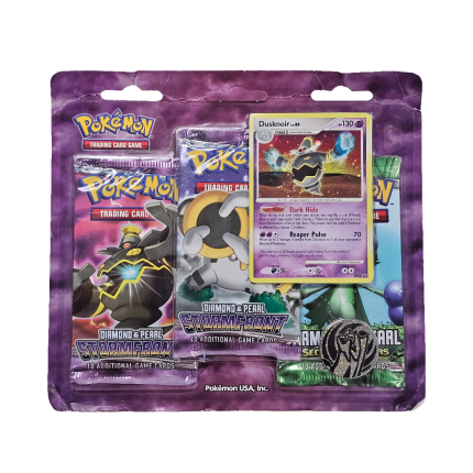 Diamond & Pearl 3-Pack Blister Dusknoir Factory Sealed Pokémon TCG