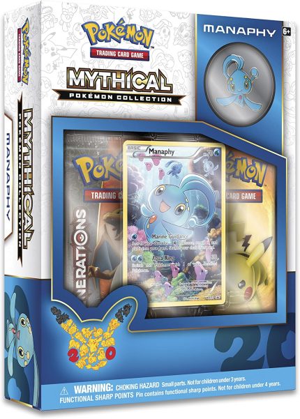 Generations Mythical Pokémon Collection Manaphy Box