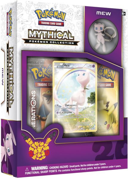 Pokémon Generations Mythical Pokémon Collection Mew Factory Sealed Box