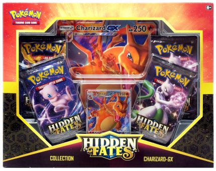 Pokémon Hidden Fates Collection Charizard GX Factory Sealed Collection Box