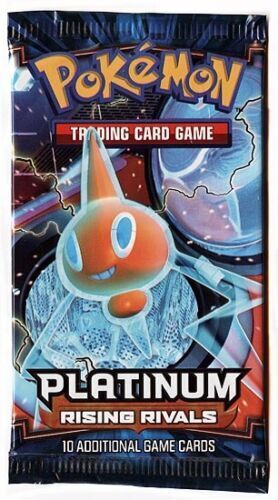 Pokémon Platinum Rising Rivals Booster Pack Rotom Artwork Factory Sealed