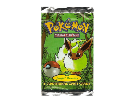 Pokémon Jungle Unlimited Flareon Artwork Booster Pack Factory Sealed Pokémon TCG