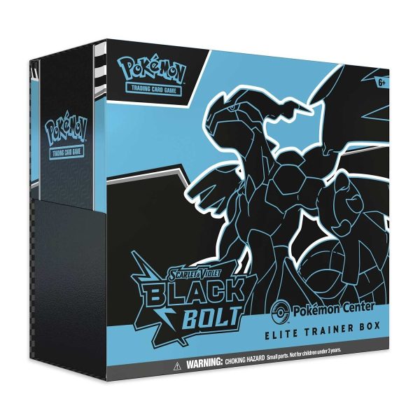 Pokémon Scarlet & Violet Black Bolt Pokémon Center Exclusive Elite Trainer Box