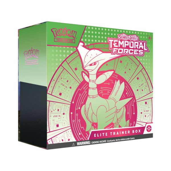 Pokémon Temporal Forces Elite Trainer Box Iron Leaves