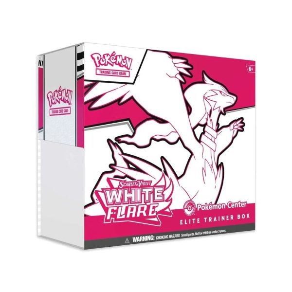 Pokémon Scarlet & Violet White Flare Pokémon Center Exclusive Elite Trainer Box