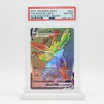 PSA 10 Leafeon Rainbow Full Art - Evolving Skies