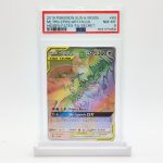 PSA 8 Moltres & Zapdos & Articuno GX Rainbow Full Art - Hidden Fates English