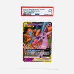 PSA 9 Espeon & Deoxys GX - 2019 Pokemon Unified Minds