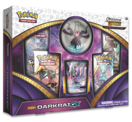 Shining Legends Figure Collection Shiny Darkrai GX Factory Sealed Pokémon TCG