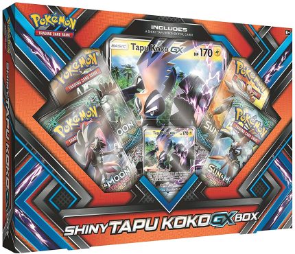 Shiny Tapu Koko GX Box Factory Sealed Pokémon TCG Collection