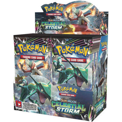 Sun & Moon Celestial Storm Booster Box Factory Sealed Pokémon TCG