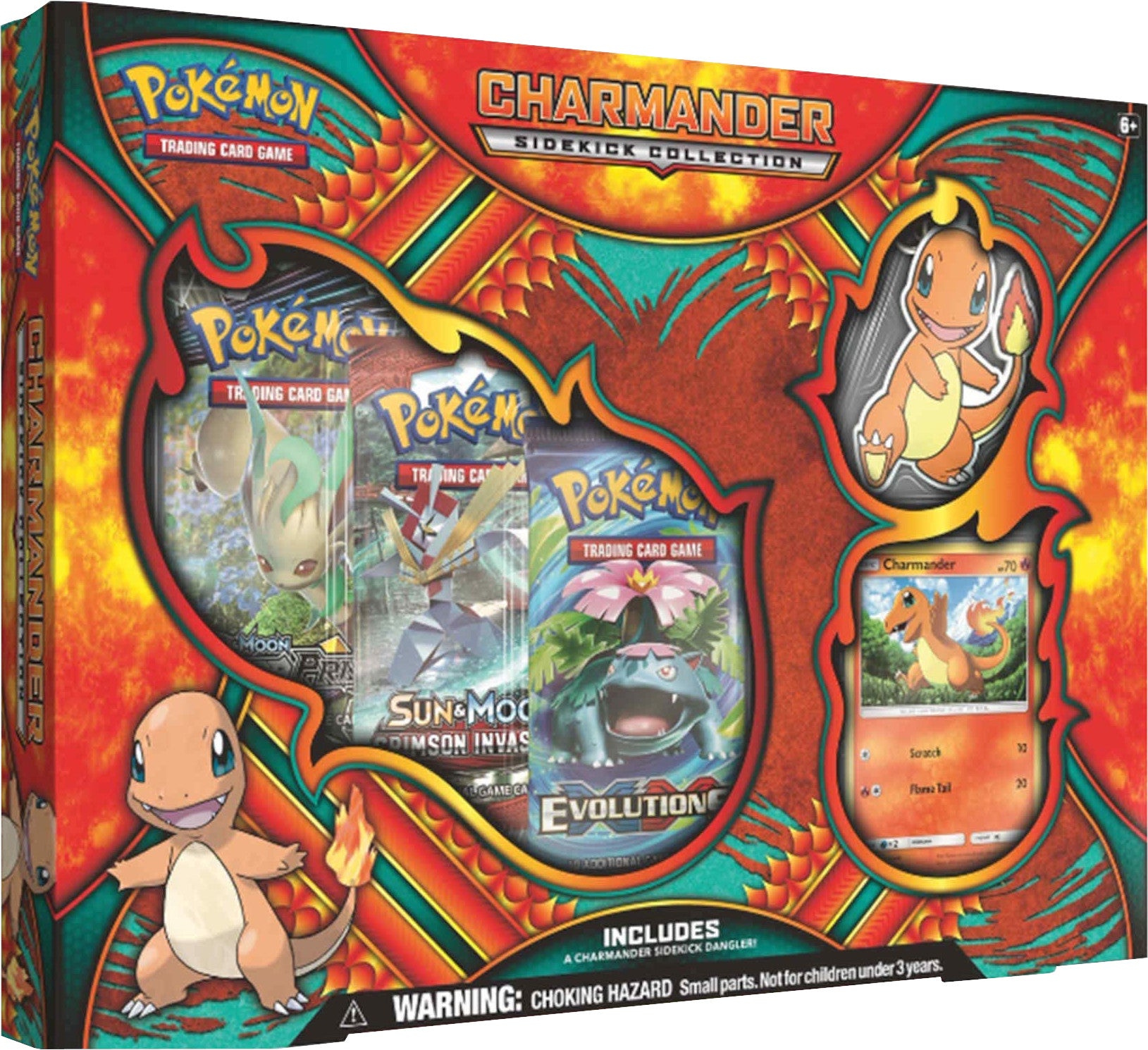 Pokémon Sun & Moon Ultra Prism Charmander Sidekick Collection Factory Sealed