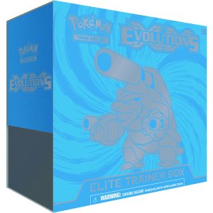 XY Evolutions Elite Trainer Box Mega Blastoise Factory Sealed Pokémon TCG
