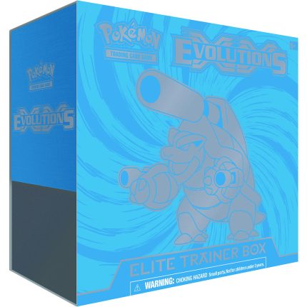 XY Evolutions Elite Trainer Box Mega Blastoise Factory Sealed Pokémon TCG