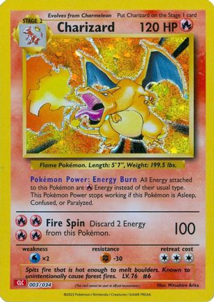 Charizard Trading Card Game Classic Pokémon Card